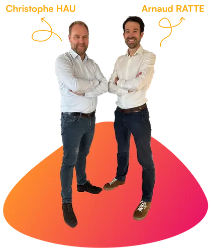 Christophe Hau et Arnaud Ratte, experts retraite et fondateurs de Kelretraite